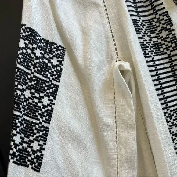 Jigsaw Embroidered Long Sleeve Top Size Small - Picture 6 of 7